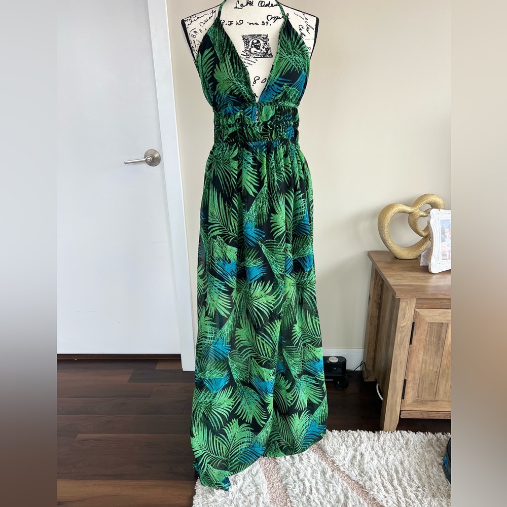 Tropical Maxi Dress